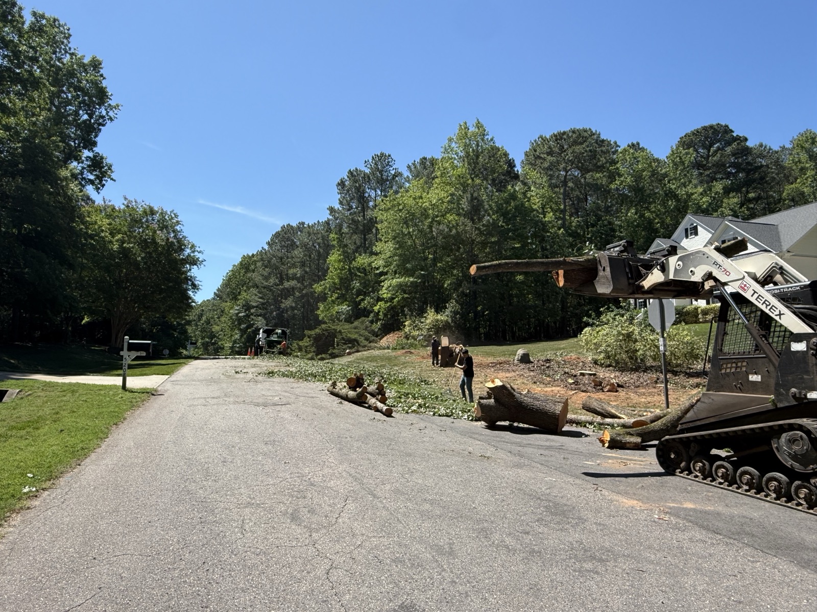 Land Clearing by Oak City Tree Services in Raleigh, NC
